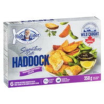 High Liner - Signature Cuts Tempura Battered Haddock, 350 Gram