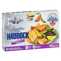 High Liner - Signature Cuts Tempura Battered Haddock, 350 Gram