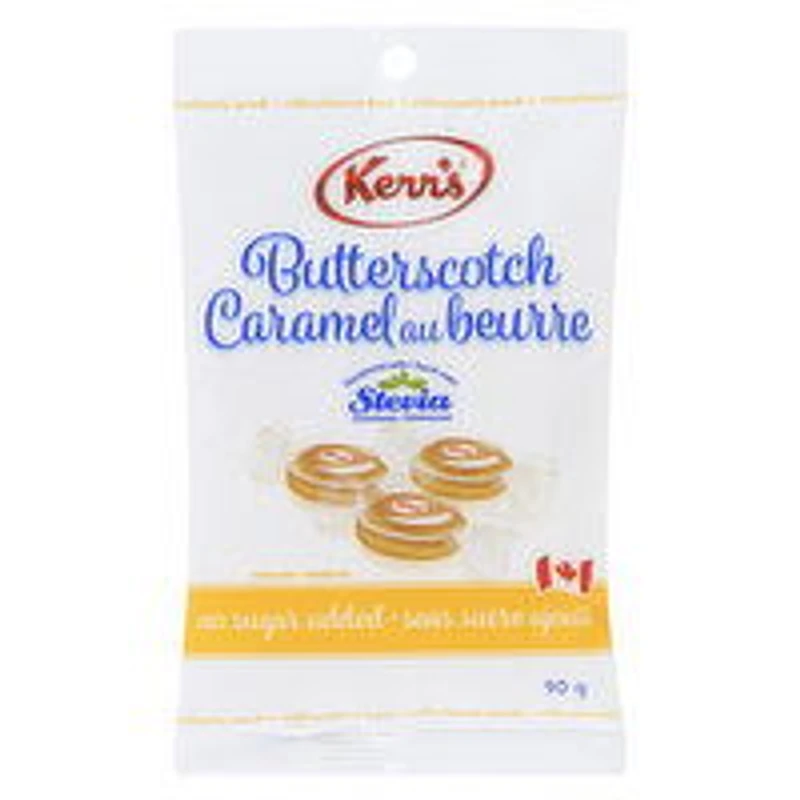 Kerr's - Butterscotch No Sugar Added Hard Candy, 90 Gram
