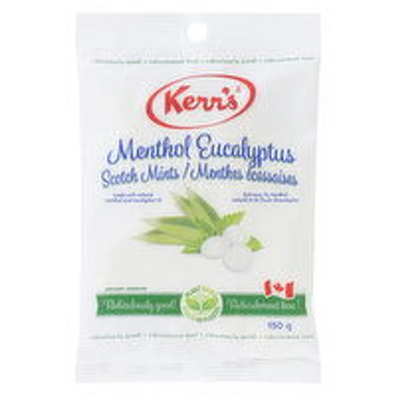 Kerrs - Eucalyptus Scotch Mints, 150 Gram