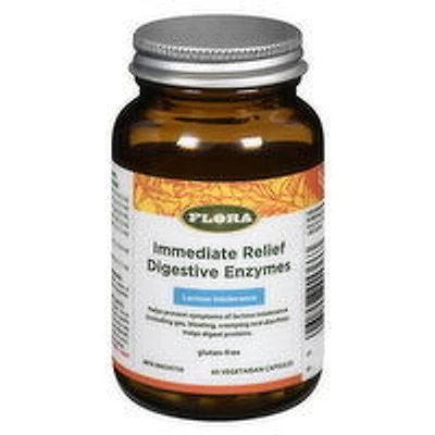 FLORA - Immediate Relief Enzymes, 60 Each
