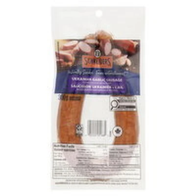 Schneiders - Naturally Smoked Ukrainian Garlic Sausage Ring, 300 Gram