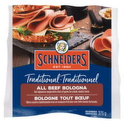 Schneiders - Traditional All Beef Bologna, 375 Gram