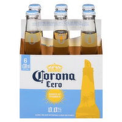 Corona - Cero Non-Alcoholic-Free Beer, 330mL, 6 Each