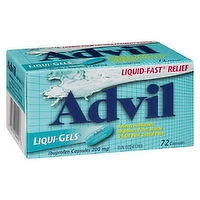 Advil - Liqui-Gels 200mg, 72 Each