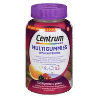 Centrum - Multigummies Women Cherry/Berry/Orange, 130 Each