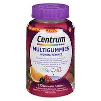 Centrum - Multigummies Women Cherry/Berry/Orange, 130 Each