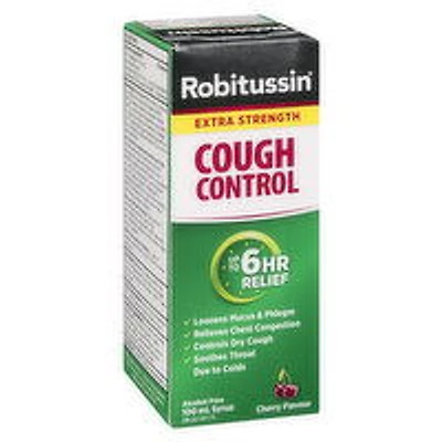 Robitussin - Cough Control Extra Strength Syrup, 100 Millilitre