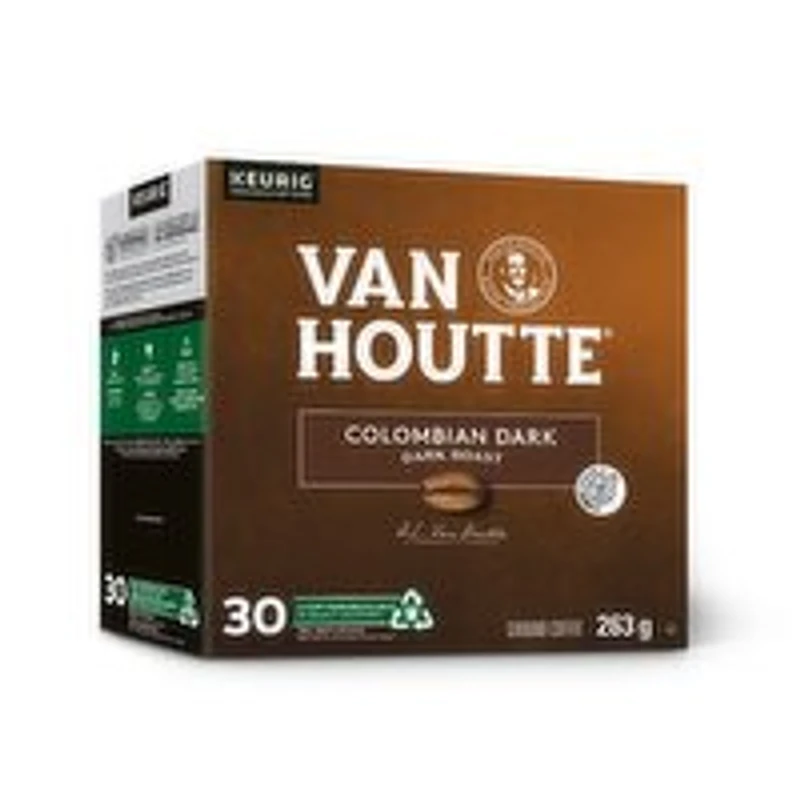 VAN HOUTTE - Colombian Dark Roast K-Cup, 30 Each