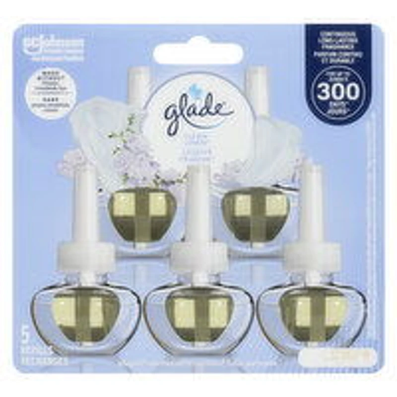 Glade - Glade Plugins Refill VP- Clean Linen, 5 Each