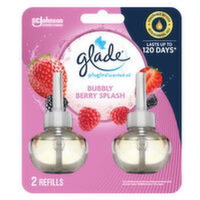 Glade - Glade Plugins Refill Bubbly Brry Splash, 2 Each