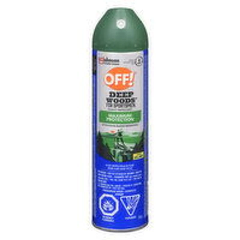 OFF! - Deep Woods Insect Repellent Spray - Sportsmen, 230 Gram