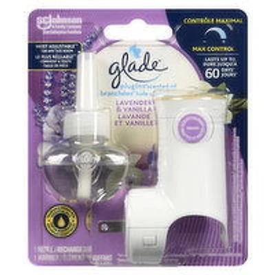 Glade - PlugIns Scented Oil Starter Kit Lavender & Vanilla, 1 Each