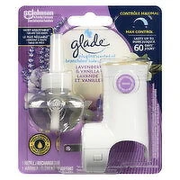 Glade - PlugIns Scented Oil Starter Kit Lavender & Vanilla, 1 Each