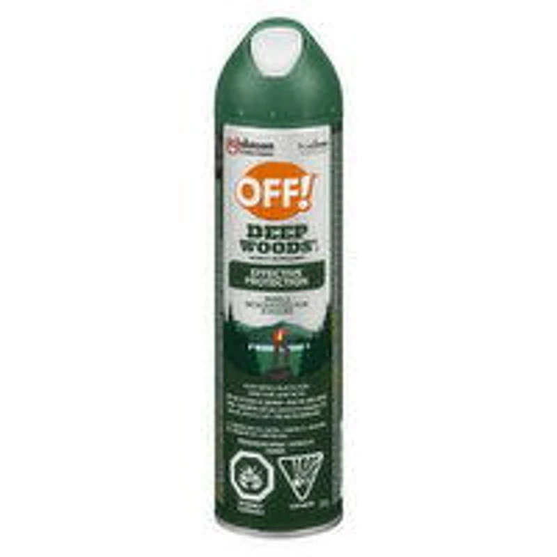 OFF! - DEEP WOODS Insect Repellent For Effective Protection, 230 Gram