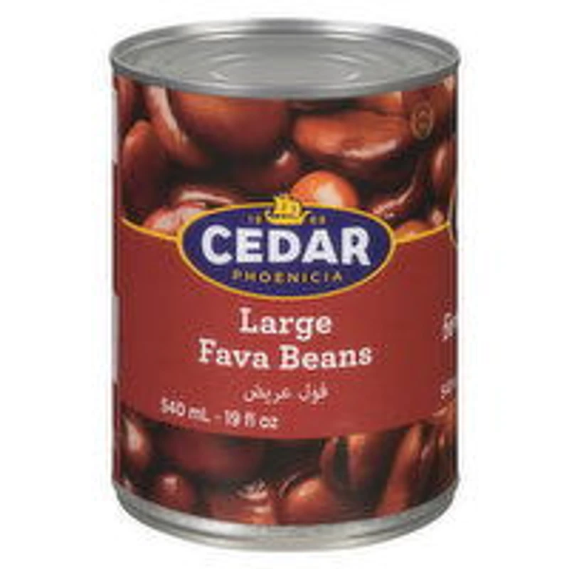 Cedar - Large Fava Beans, 540 Millilitre