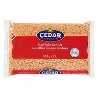 Cedar - Dry Split Red Lentils, 907 Gram