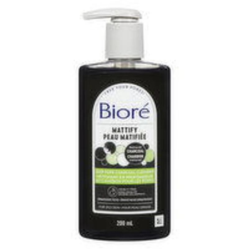 Biore - Deep Pore Charcoal Cleanser, 200 Millilitre