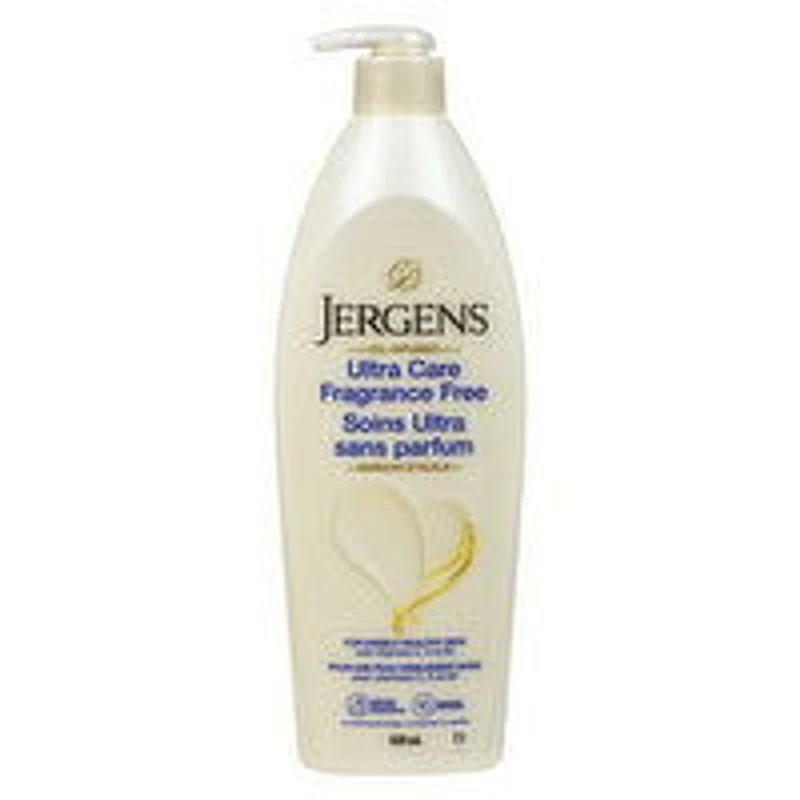 Jergens - Body Lotion - Ultra Care Fragrance Free, 620 Millilitre