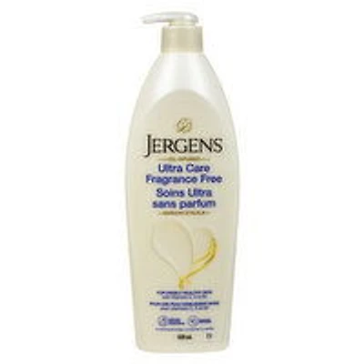 Jergens - Body Lotion - Ultra Care Fragrance Free, 620 Millilitre