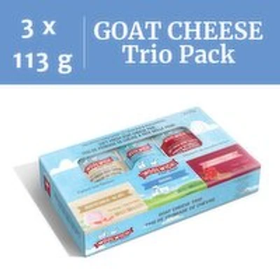 Woolwich - Soft Goat Cheese Trio Pack, 339 Gram