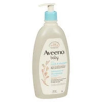 Aveeno - Baby Wash & Shampoo Lightly Scented, 532 Millilitre