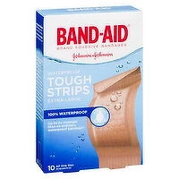 Band-Aid - Waterproof Tough Strips Bandages Extra Large, 10 Each