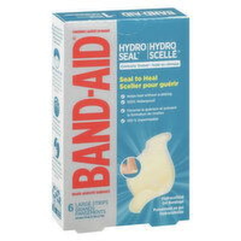 Johnson & Johnson - Bandaid Hydro Seal Advanced Healing, 6 Each