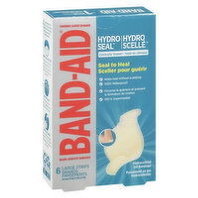 Johnson & Johnson - Bandaid Hydro Seal Advanced Healing, 6 Each