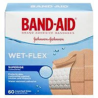 Band-Aid - Wet-Flex Bandages, 60 Each