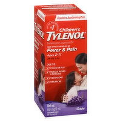 Tylenol - Children' s Grape, 100 Millilitre