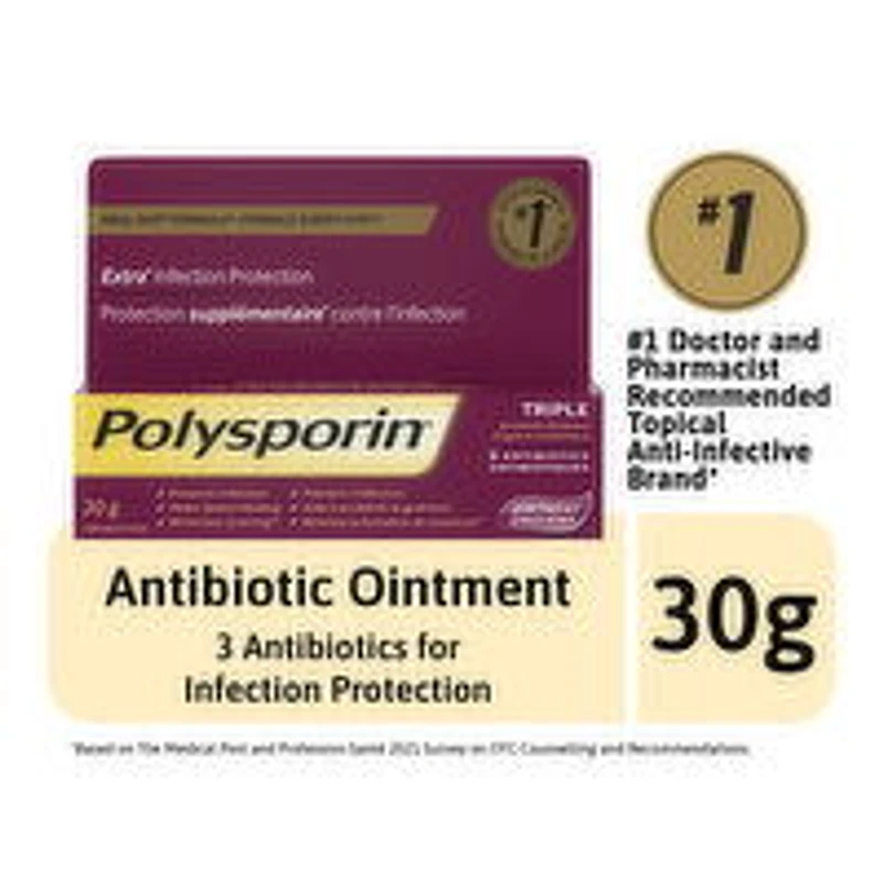 Polysporin - Triple Antibiotic Ointment, 30 Gram