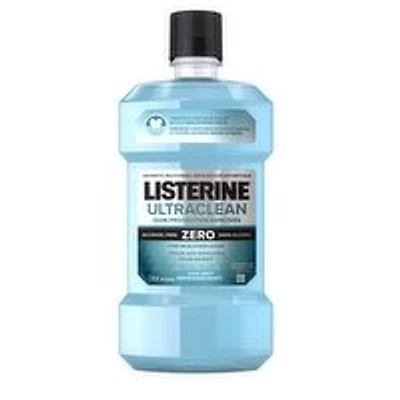 Listerine - Ultraclean Zero Mouthwash, Cool Mint, 1 Litre
