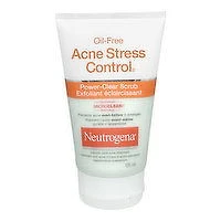 Neutrogena - Oil Free Acne Stress Control Power Clear Scrub, 125 Millilitre