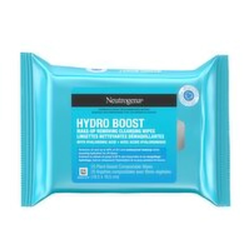 Neutrogena - Hydro Boost Make-up Removing Cleansing Wipes, 25 Pack, 1 Each