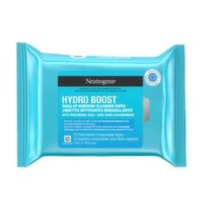 Neutrogena - Hydro Boost Make-up Removing Cleansing Wipes, 25 Pack, 1 Each