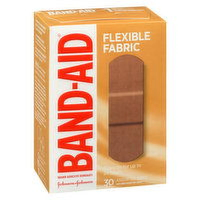 Johnson & Johnson - Flex Fabric Tan Assorted, 30 Each