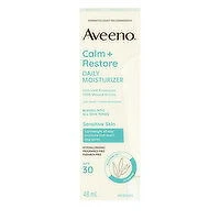 Aveeno - Calm Restore Daily Moisturizer SPF30, 48 Millilitre