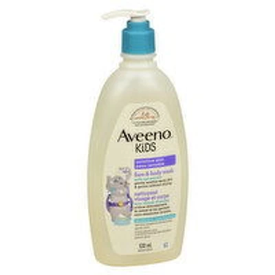 Aveeno - Kids Face & Body Wash, 532 Millilitre