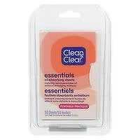 Clean & Clear - Oil Absorbing Sheets Portable, 50 Each