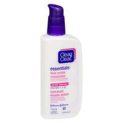 Clean & Clear - Dual Action Moisturizer Oil Free, 118 Millilitre