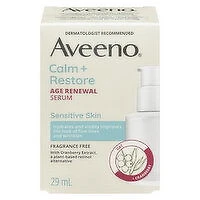 Aveeno - Calm & Restore Age Renewal Serum, 29 Millilitre