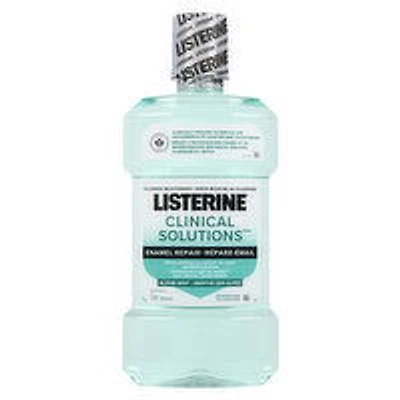 Listerine - Clinical Solutions Enamel Repair Mouthwash, Alpine Mint, 1 Litre