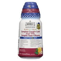 Zarbee's - Children's Complete Cough & Cold Nighttime Syrup, 118 Millilitre