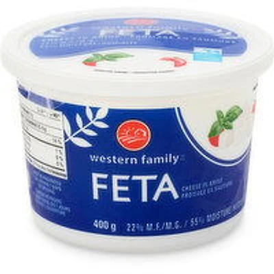 Western Family - Feta Cheese, 400 Gram