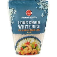 Western Family - Long Grain White Rice, 1.81 Kilogram