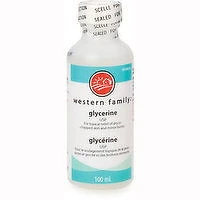Western Family - Western Family Glycerine, 100 Each