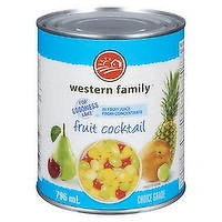 Western Family - Fruit Cocktail in Fruit Juice, 796 Millilitre