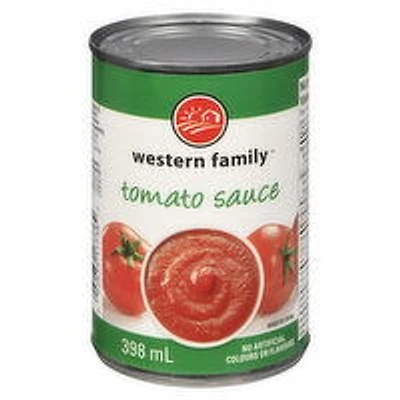 Western Family - Tomato Sauce, 398 Millilitre
