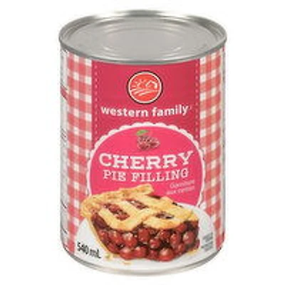 Western Family - Cherry Pie Filling, 540 Millilitre